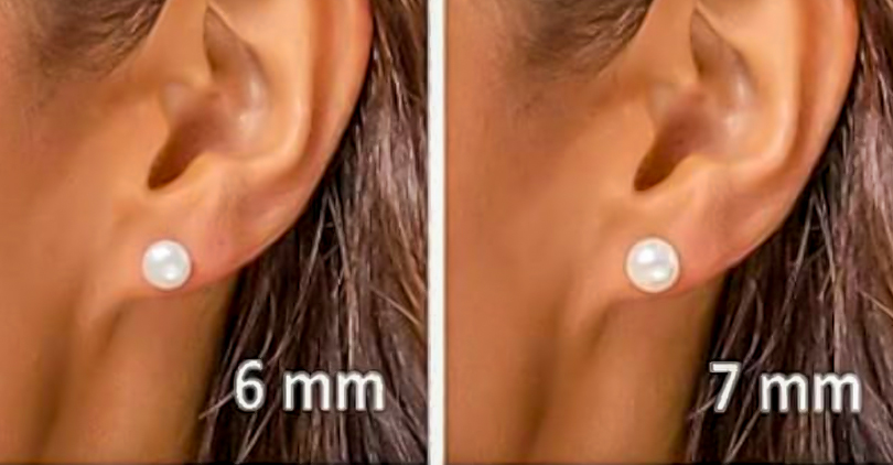 6-7mm Pearl Earrings